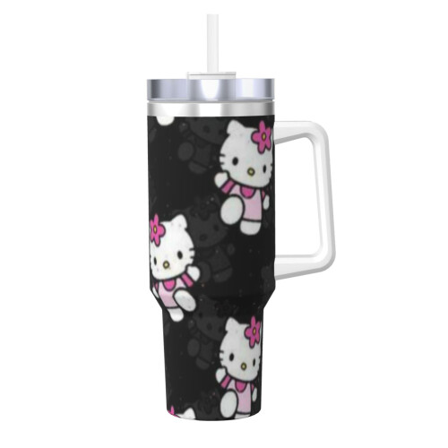 Hello Kitty personlig 40oz rustfritt stålglass med