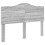 Berkfield Headboard Grey Sonoma Engineered wood 2