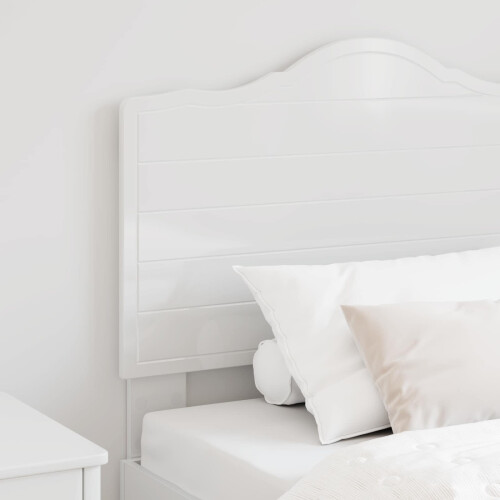 Berkfield Headboard Gloss White Engineered wood 2