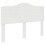 Berkfield Headboard Gloss White Engineered wood 2