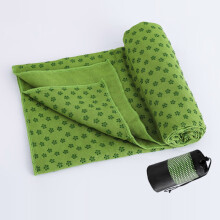 Toalha de ioga antiderrapante 183x63cm - Secagem rápida, absorvente de suor, com bolsa de malha.
