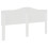 Berkfield Headboard White Engineered wood 6