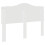 Berkfield Headboard Gloss White Engineered wood 6