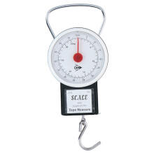 Bagasjevekt med krok og målebånd – maksvekt 32 kg