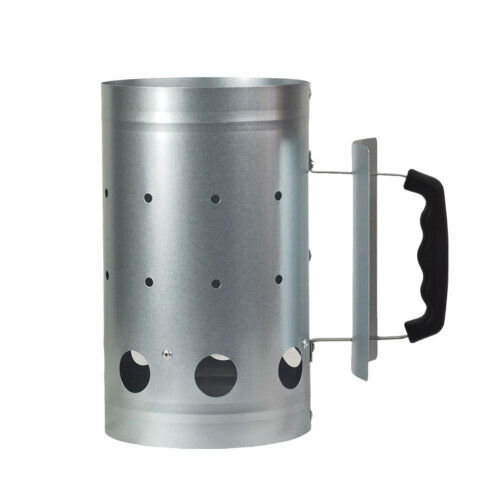 Charcoal Chimney Starter Stainless Steel Portable 1pc