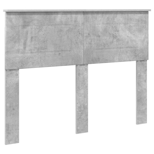 Berkfield Headboard Concrete Grey Engineered wood 1