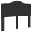 Berkfield Headboard Black Oak Engineered wood 2
