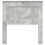 Berkfield Headboard with Headboard Concrete Grey 90 cm Engineered Wood 4
