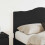 Berkfield Headboard Black Oak Engineered wood 3