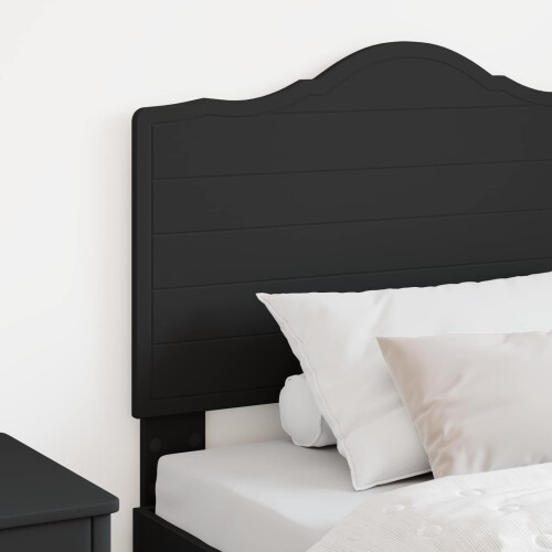 Berkfield Headboard Black Oak Engineered wood 2