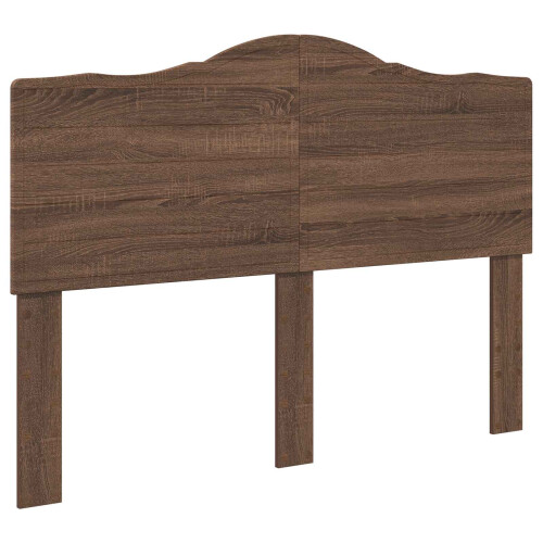 Berkfield Headboard Brown Oak Engineered wood 1