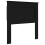 Berkfield Headboard with Headboard Black Oak 90 cm Engineered Wood 2