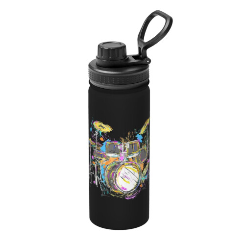 Μονωμένο μπουκάλι νερού Tama Drums 18oz από ανοξείδωτο ατσάλι, φορητό ποτήρι για