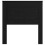 Berkfield Headboard with Headboard Black Oak 90 cm Engineered Wood 4