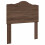 Berkfield Headboard Brown Oak Engineered wood 2