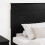 Berkfield Headboard with Headboard Black Oak 80 cm Engineered Wood 3
