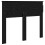 Berkfield Headboard Black Oak Engineered wood 6
