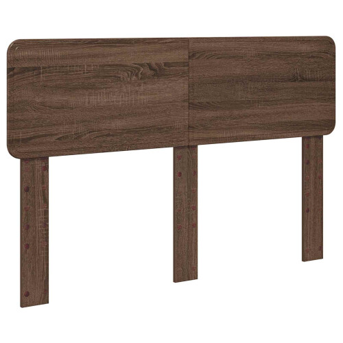 Berkfield Headboard Brown Oak Engineered wood 1