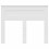 Berkfield Headboard White Engineered wood 4