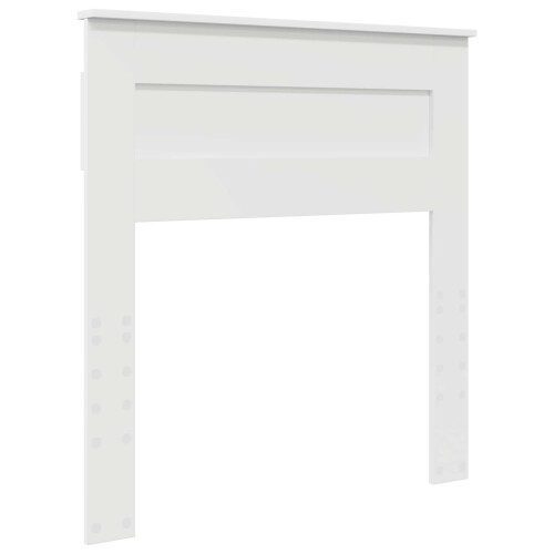 Berkfield Headboard White Engineered wood 1