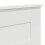 Berkfield Headboard White Engineered wood 7