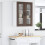 Berkfield Dishwasher Panel Lucca Brown Oak 60 x 31 x 80 cm 4