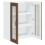 Berkfield Dishwasher Panel Lucca Brown Oak 60 x 31 x 80 cm 5