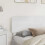 Berkfield Headboard Gloss White Engineered wood 3