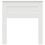 Berkfield Headboard White Engineered wood 4