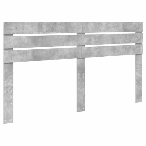 Berkfield Headboard Concrete Grey Engineered wood 1