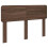 Berkfield Headboard Brown Oak Engineered wood 2
