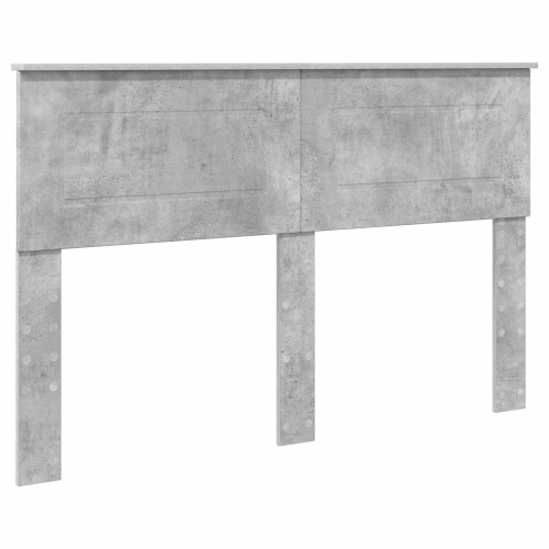 Berkfield Headboard Concrete Grey Engineered wood 1
