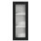 Berkfield Dishwasher Panel Lucca Black 40 x 31 x 100 cm Engineered Wood 6