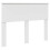 Berkfield Headboard White Engineered wood 2