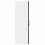 Berkfield Dishwasher Panel Lucca Black 40 x 31 x 100 cm Engineered Wood 7