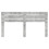 Berkfield Headboard Concrete Grey Engineered wood 4