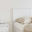 Berkfield Headboard White Engineered wood 3