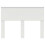 Berkfield Headboard White Engineered wood 4