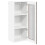 Berkfield Dishwasher Panel Lucca Brown Oak 40 x 31 x 100 cm 5