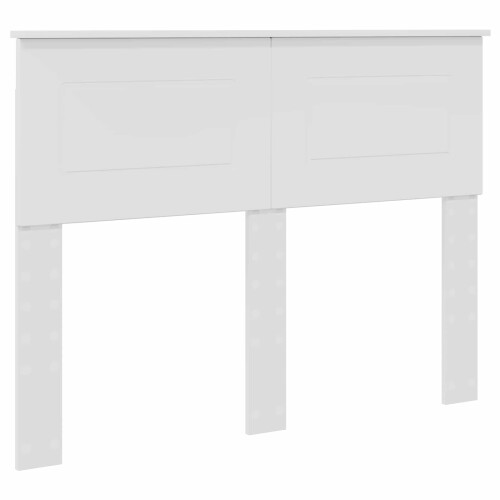 Berkfield Headboard Gloss White Engineered wood 1
