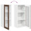 Berkfield Dishwasher Panel Lucca Brown Oak 40 x 31 x 100 cm 11