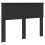 Berkfield Headboard Black Oak Engineered wood 2