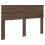 Berkfield Headboard Brown Oak Engineered wood 2
