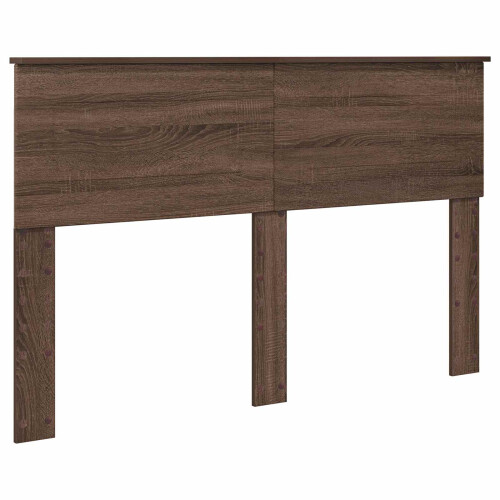 Berkfield Headboard Brown Oak Engineered wood 1