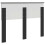 Berkfield Headboard Black Oak Engineered wood 6