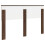 Berkfield Headboard Brown Oak Engineered wood 6