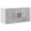 Berkfield Dishwasher Panel Lucca Concrete Grey 80 x 31 x 40 cm 2