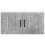 Berkfield Dishwasher Panel Lucca Concrete Grey 80 x 31 x 40 cm 6