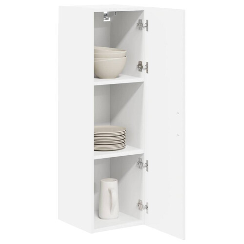 Berkfield Dishwasher Panel Lucca High Gloss White 30 x 31 x 100 cm 2