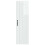 Berkfield Dishwasher Panel Lucca High Gloss White 30 x 31 x 100 cm 6